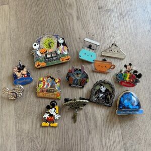 Authentic Disney Parks Trading Pin Bundle
